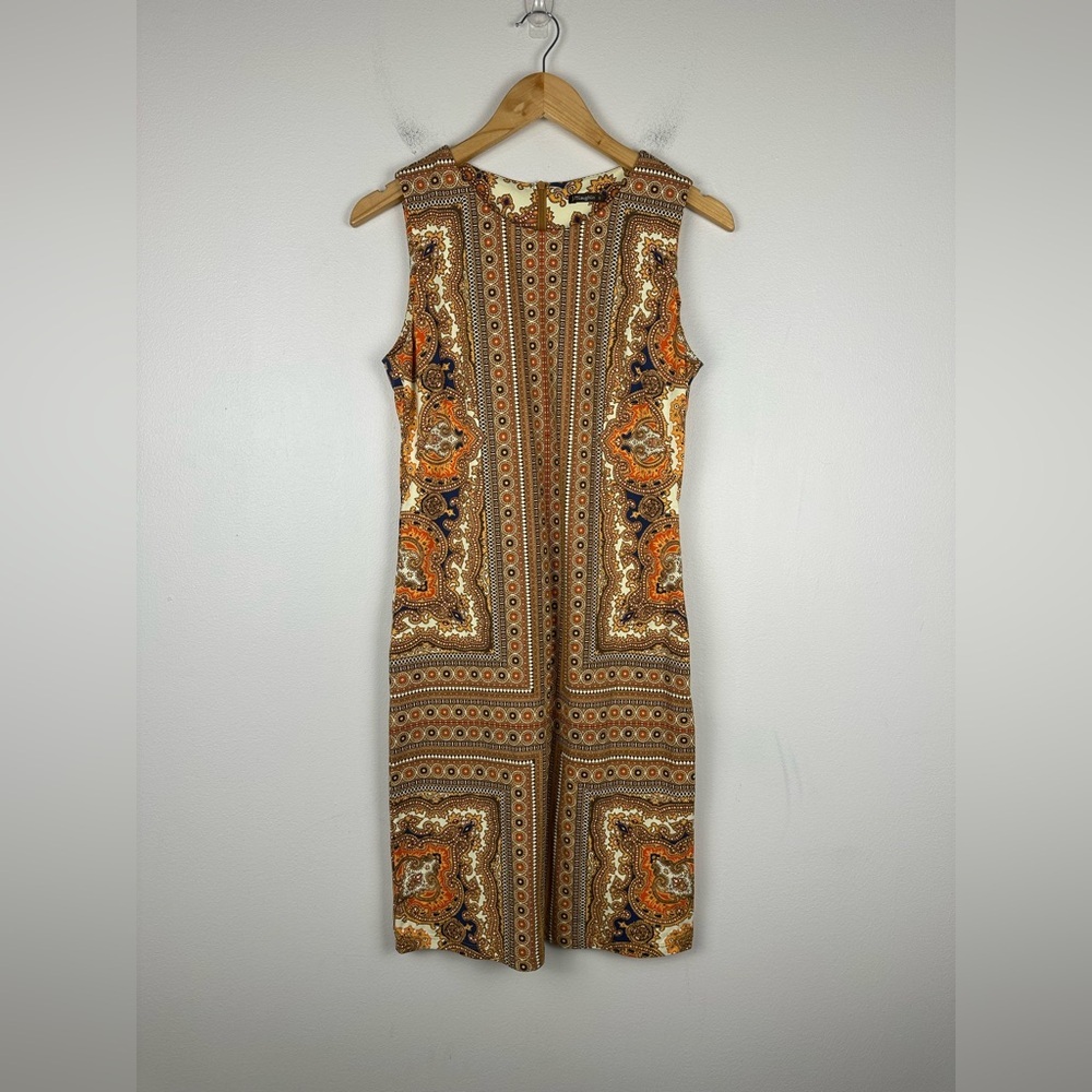 J MCLAUGHLIN Sophia Catalina Cloth Paisley Sleeveless Midi Dress Women’s Sz S - Picture 2 of 9